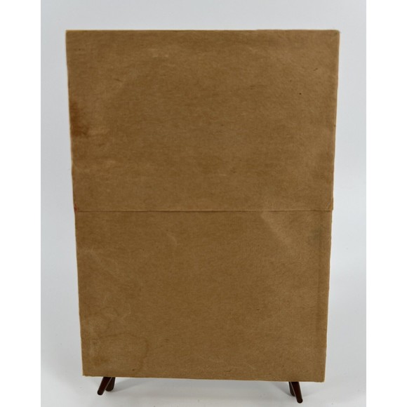 Creepy Clown Vintage Cross‎ Stitch Small Framed Folk Art - Picture 3 of 7